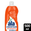 Detergente Líquido Ala + Concentrado Pomelo 500 Ml.
