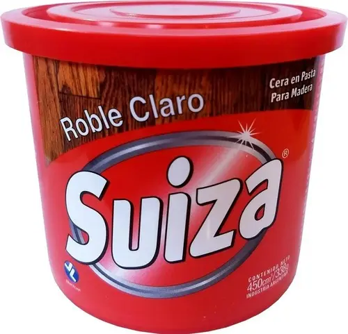 Suiza Cera Pasta Roble Claro 450 Cc