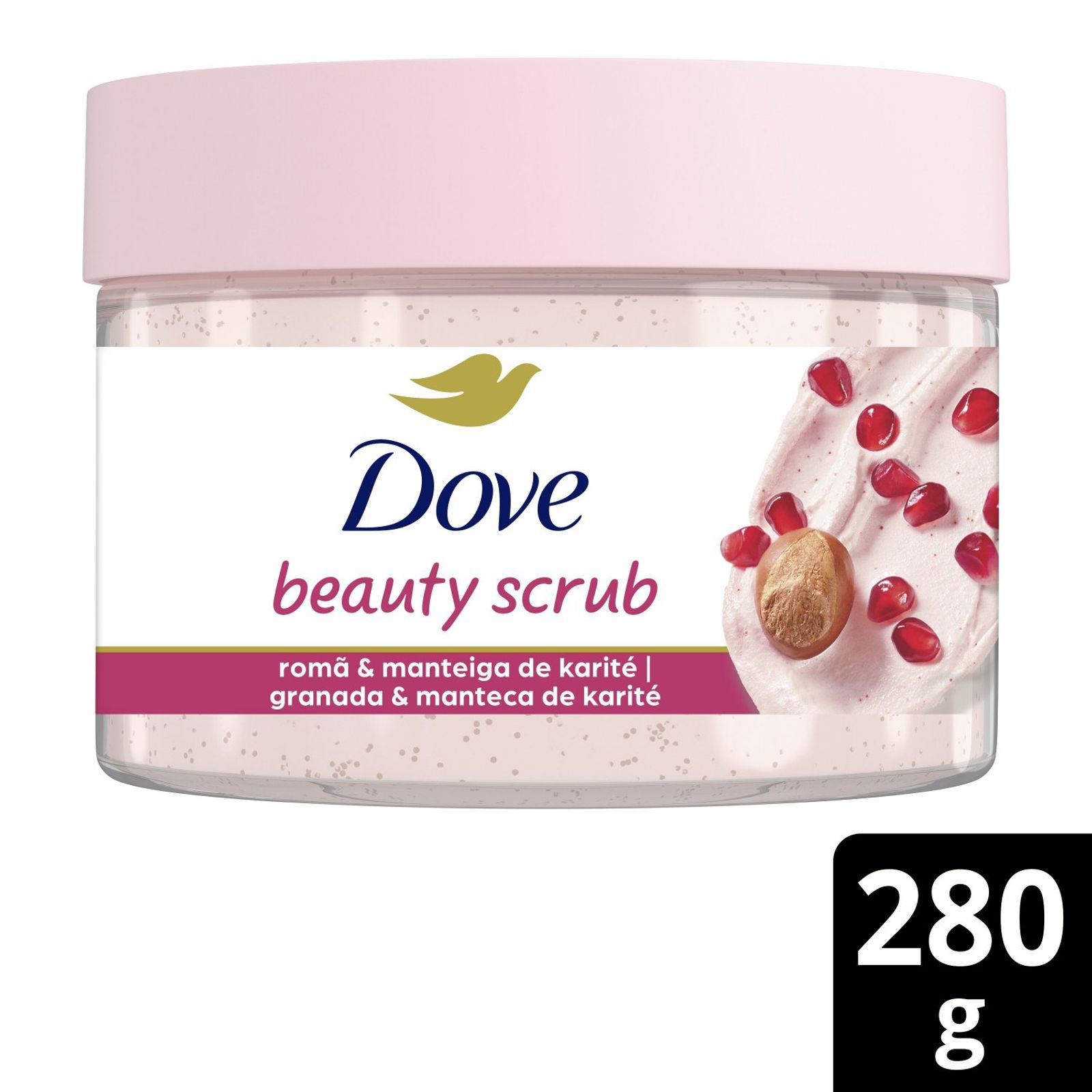 Jabón Exfoliante Corporal Dove Granada Y Manteca De Karité X 280 G