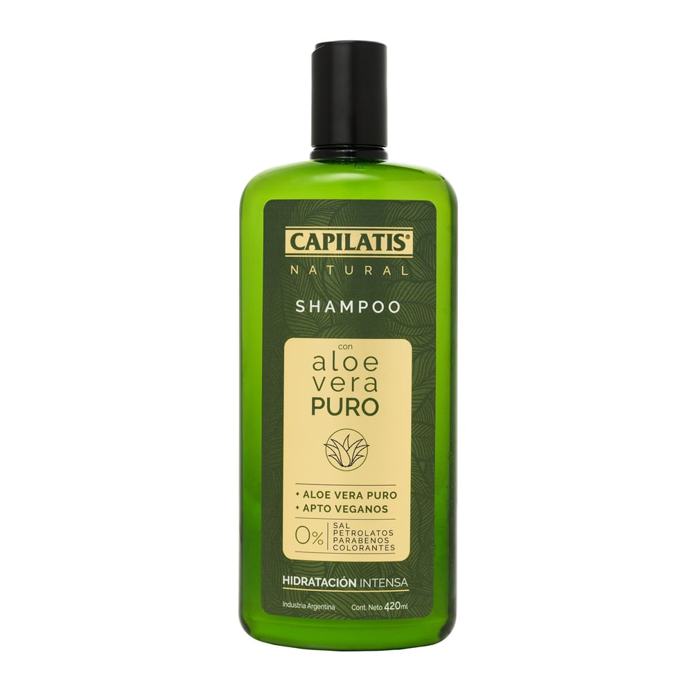 Shampoo Capilatis Con Aloe Vera Puro X 420 Ml