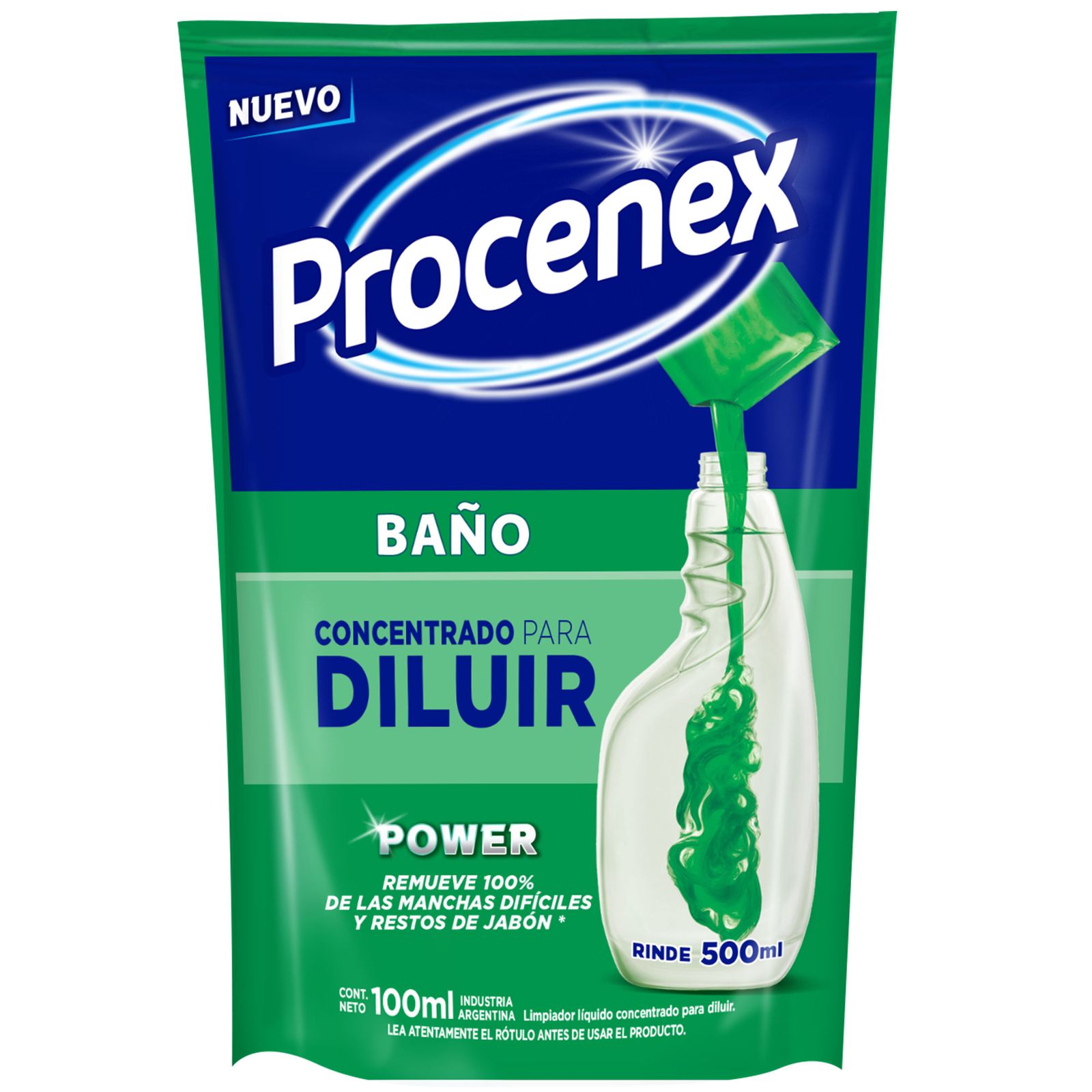 Limpiador Concentrado Para Baño Procenex 100 Ml