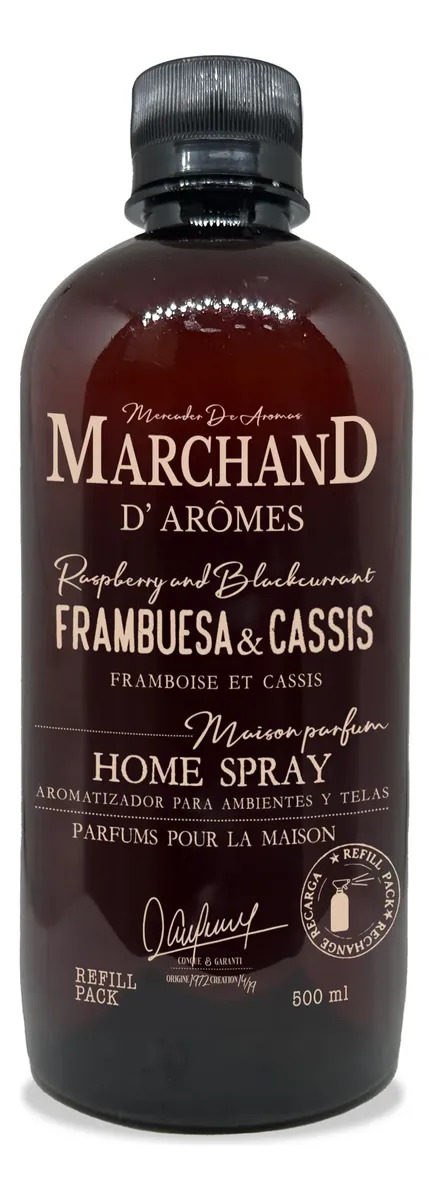 Marchand D´Aromes Aromatizador Repuesto Frambuesa Y Cassis 510Ml