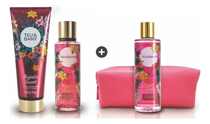 Teu & Bany Sweet Set Neceser (Spl + Crcorp + Sh + Neces)
