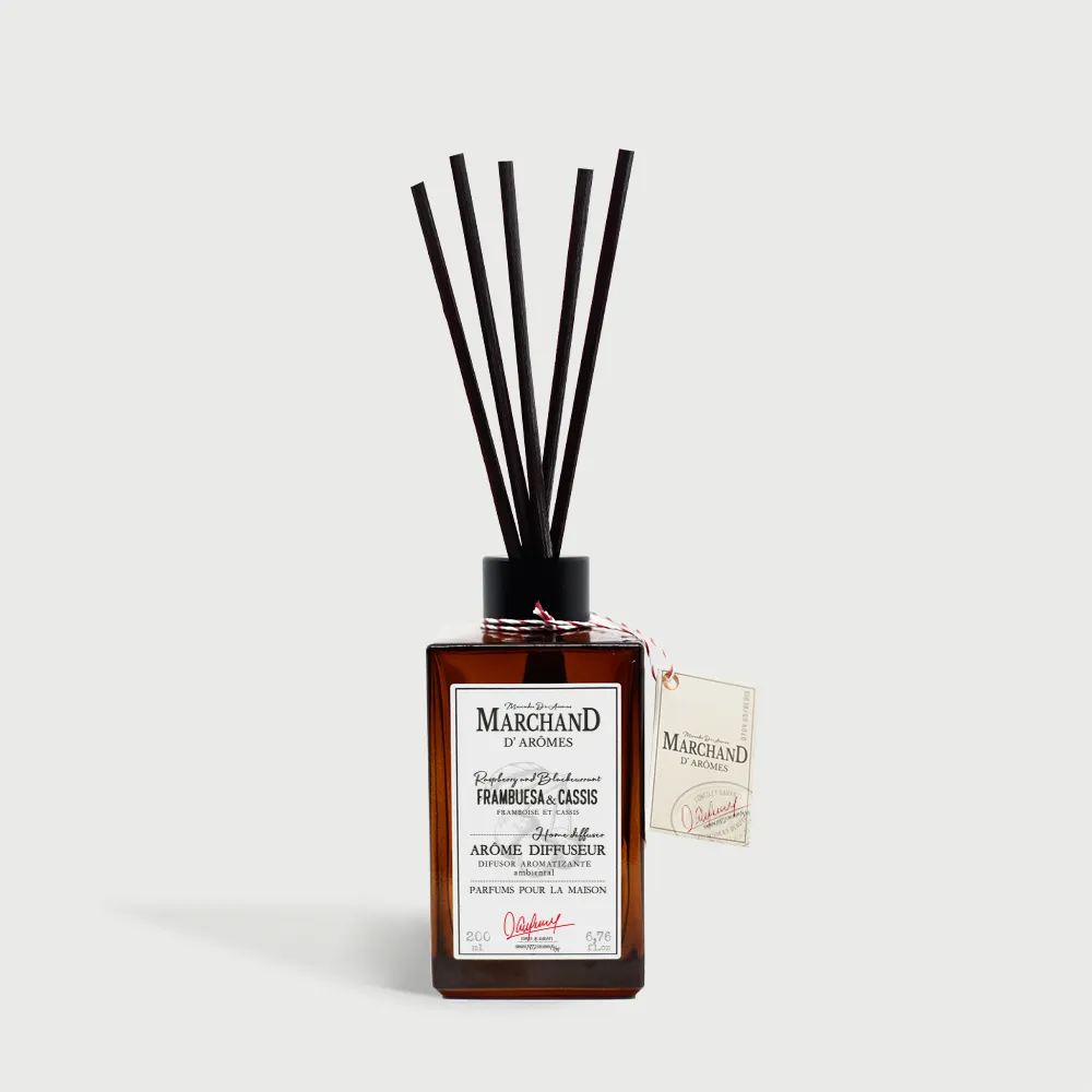 Marchand D´Aromes Difusor De Varillas Frambuesa & Cassis
