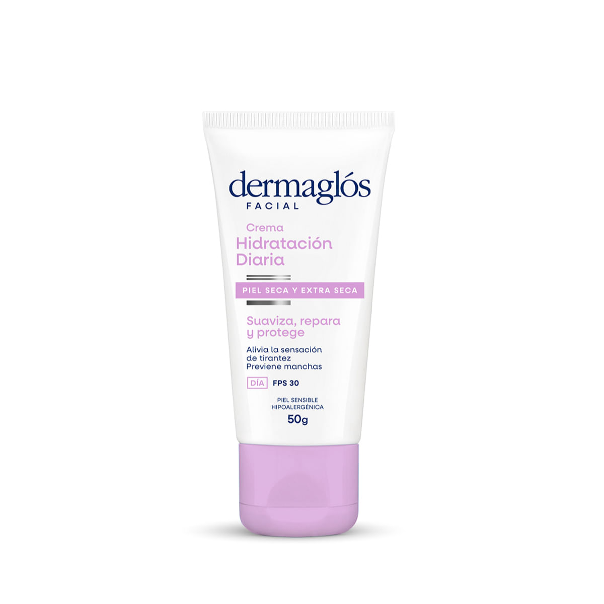 Crema Facial Hidratante Dermaglos De Dia Para Piel Seca Fps30 X 50 G