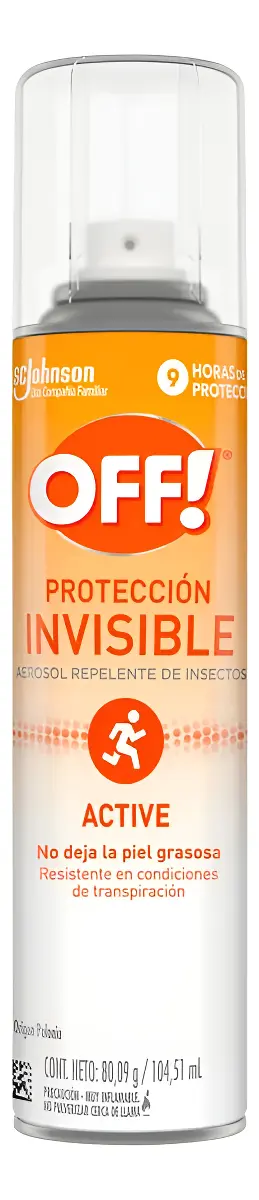 Off Proteccion Invisible Active Aerosol