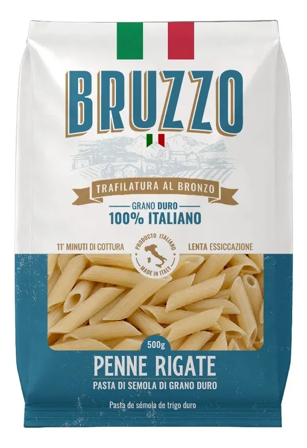 Pastas Bruzzo Penne Rigate X500Gr