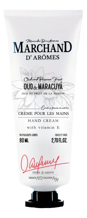 Marchand D´Aromes Crema De Manos Oud & Maracuyá 80 Ml